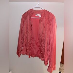 Coral Windbreaker Jacket 🪸